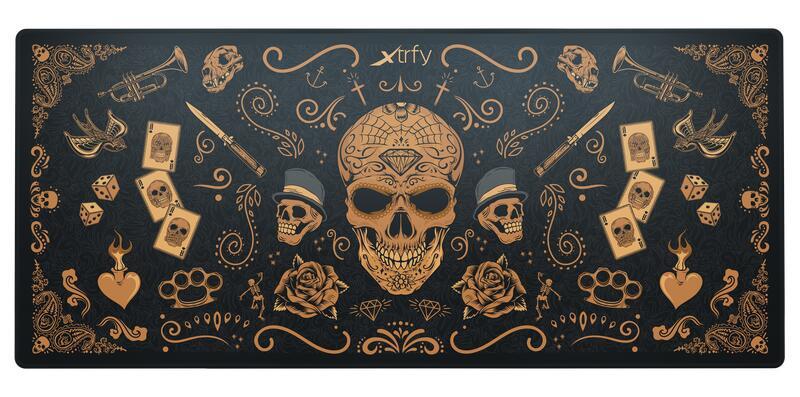 7340086912563 - CHERRY Xtrfy GP5 Calavera XL (Gaming-Mauspad)