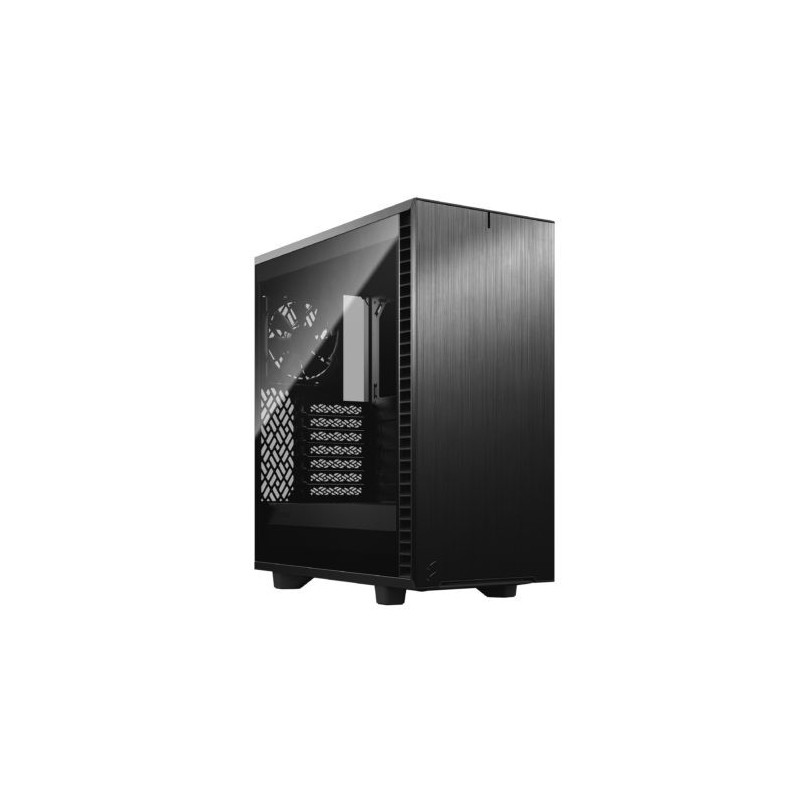 7340172702177 - Define 7 Compact - Midi Tower - PC - Aluminium - Stahl - Gehärtetes Glas - Schwarz - ATX - micro ATX - Micro-ITX - Heimbüro