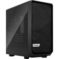 7340172702641 - Meshify 2 Mini - - micro ATX - Seitenteil mit Fenster (gehärtetes Glas) - keine Spannungsversorgung (ATX) - Schwarz - USB Audio