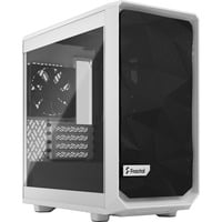 7340172702658 - Meshify 2 Mini - - micro ATX - Seitenteil mit Fenster (gehärtetes Glas) - keine Spannungsversorgung (ATX) - weiß - USB Audio