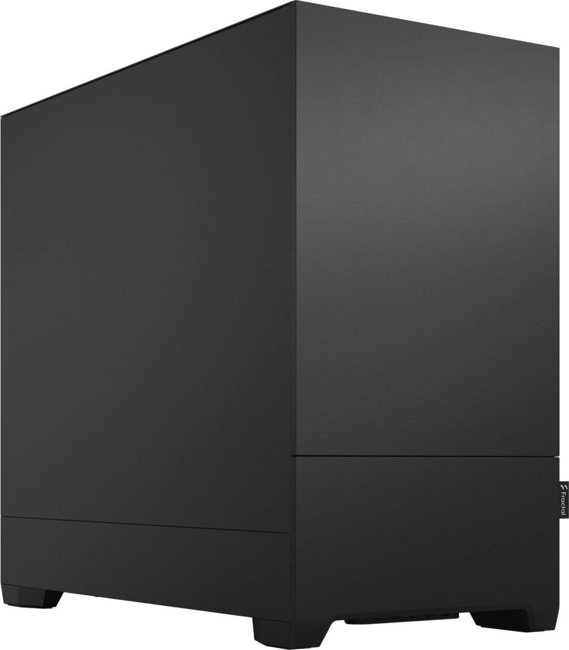 7340172703259 - Fractal Design Pop Mini Silent Black Solid mATX mITX Gaming Gehäuse Schwarz