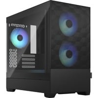 7340172703600 - Fractal Design Pop Mini Air RGB Black Fenster mATX mITX Gaming Gehäuse Schwarz