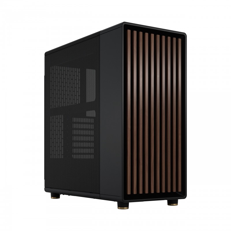 7340172704706 - Fractal Design North Charcoal Black Gaming Gehäuse Mesh Seitenfenster