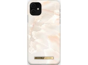 7340196244073 - iDeal of Sweden iPhone 11 XR Fashion Case Rose Pearl Marble