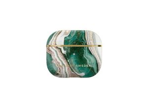 7340205112850 - IDEAL OF SWEDEN Airpods Case Gen 3 Golden Jade Marble