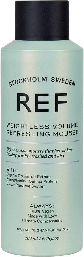 7350016782432 - Stockholm - Schwereloses Volumen-Mousse - 200 ml (2-in-1 Innovation Trockenshampoo & Volumen-Mousse)
