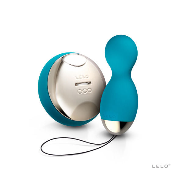 7350022277540 - Lelo Hula Beads Liebeskugeln vibrierend Ocean Blue 10 cm