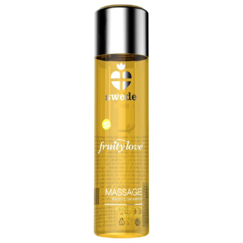 7350028781553 - - FRUITY LOVE MASSAGEÖL MIT WÄRMENDEM EFFEKT TROPISCHES FRUCHTIGES MIT HONIG 120 ML