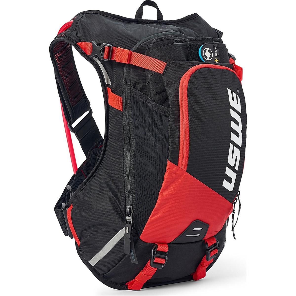 7350069254573 - USWE MTB Hydro 12 Liter Rucksack Rot mit No Dancing Monkey System