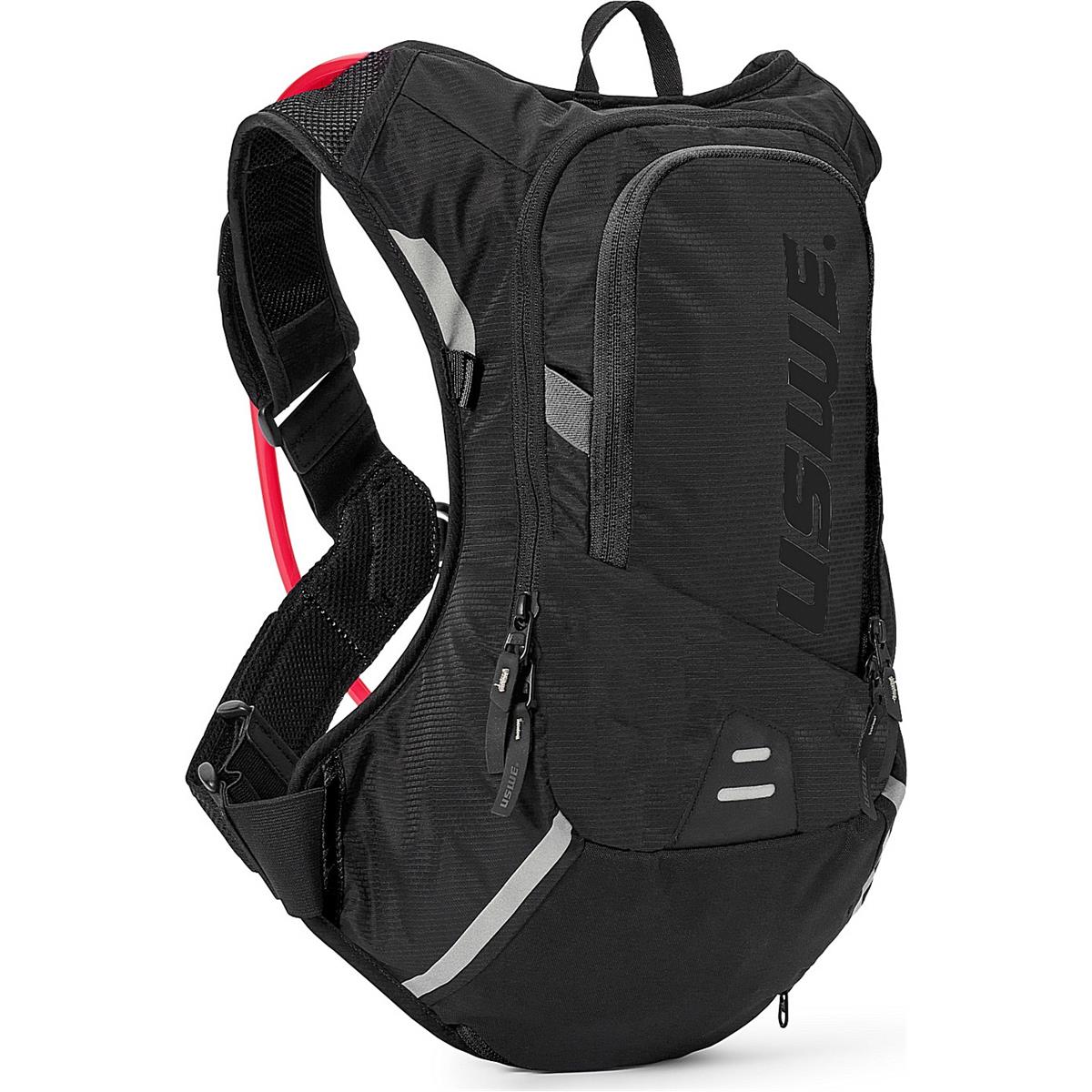 7350069254627 - USWE MTB Hydro 8 Liter Rucksack Schwarz - No Dancing Monkey System Trinkblase Inklusive