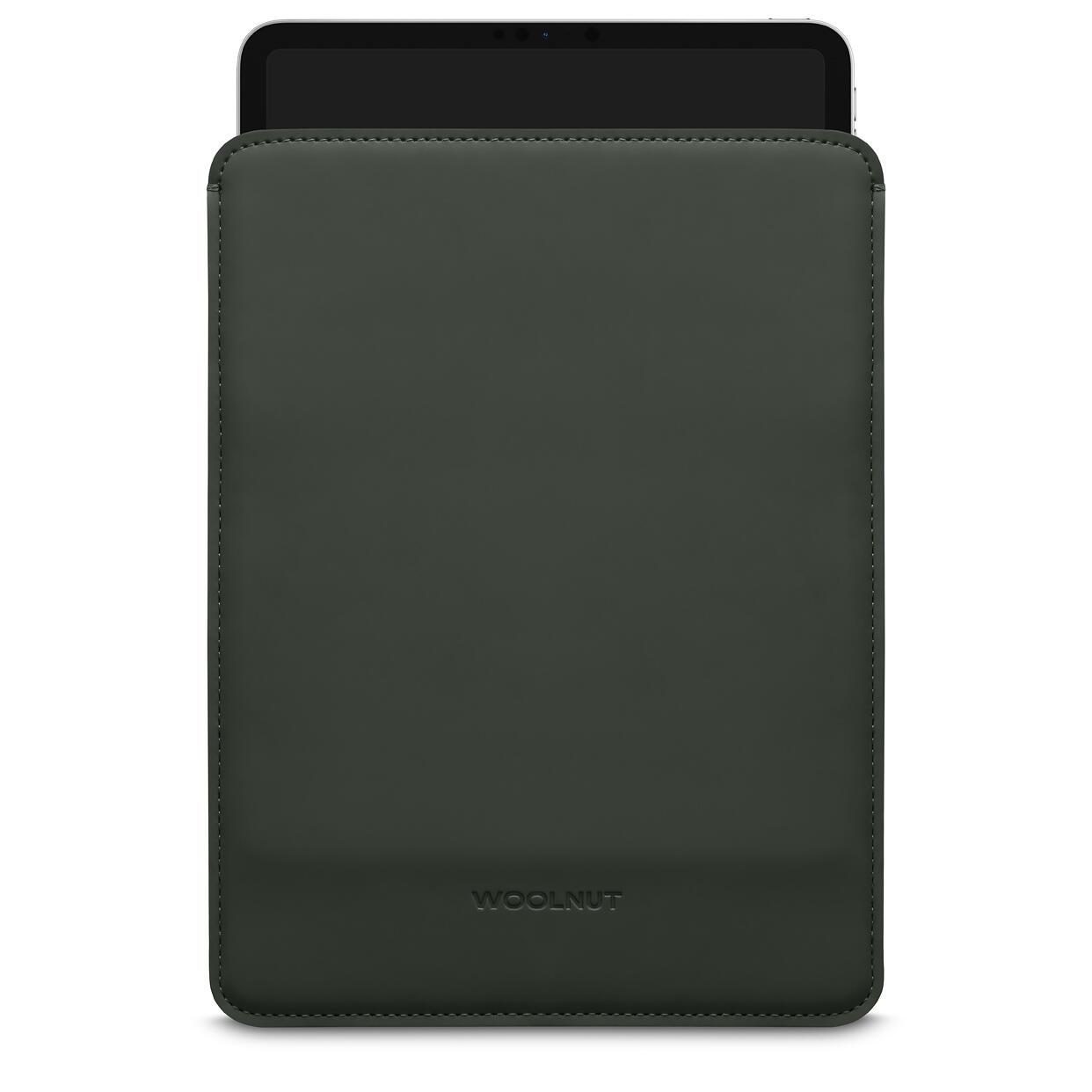 7350070361017 - WOOLNUT Tablet-Hülle für Apple iPad Air 4 Gen (2020) iPad Air 5 Gen (2022) iPad Pro 11 1 Gen (2018) iPad Pro 11 2 Gen (2020) iPad Pro 11 3 Gen (2021) iPad Pro 11 4 Gen (2022) grün