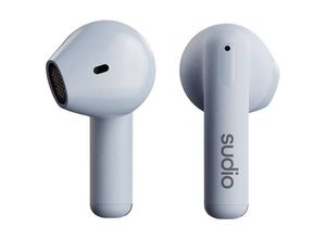 7350071380680 - Sudio A1 In Ear Headset Bluetooth® Stereo Blau Headset Ladecase Touch-Steuerung