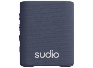 7350071387863 - Sudio S2 Bluetooth® Lautsprecher spritzwassergeschützt tragbar Blau