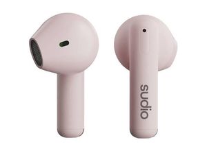 7350071389270 - Sudio A1 In Ear Headset Bluetooth® Stereo Pink Headset Ladecase Touch-Steuerung