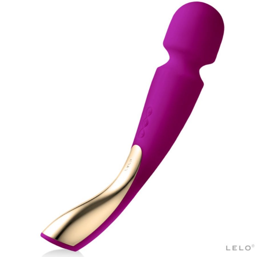 7350075027796 - Lelo Smart Wand Massager 2 Large Massagekopf und Vibrator Black 30 cm