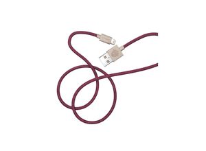 7350078713320 - LE CORD Lightning Kabel 2m aus Fischnetz pflaume