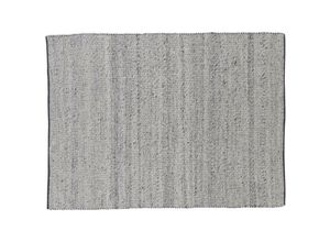 7350107085565 - Ganga Teppich 350x250 cm Wolle grau