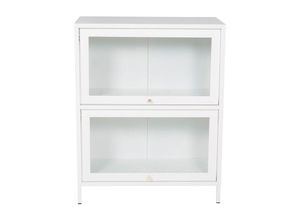 7350107087842 - Ebuy24 - Bakal Sideboard 2 Türen 4 Ablagen weiss - Weiß