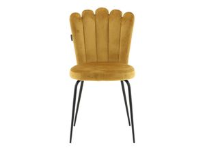 7350107088481 - Ebuy24 - Limhamn Esszimmerstuhl Velour gelb 7350107088481 - Ebuy24 - Limhamn Esszimmerstuhl Velour gelb