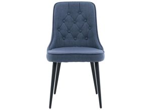 7350107088948 - Ebuy24 - VelvetDeluxe Esszimmerstuhl blau schwarz