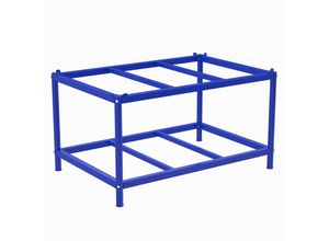 7350112293481 - Kongamek Palettentisch mit Palettenheber in Blau bis 1000kg Tragkraft