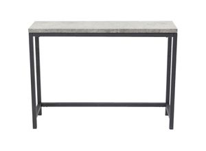 7350118415269 - Venture Home - Rise Konsolentisch 30x110 cm Beton dekor schwarz