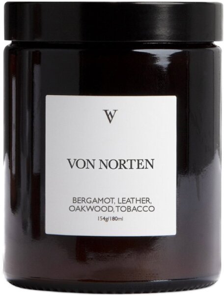 7350126770275 - Bergamot Oakwood Leather & Tobacco Candle 180 ml