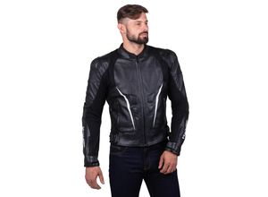 7350137971685 - Motorradjacke Roadster Schwarz-Weiß