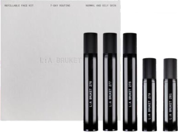 7350144740205 - Aktion - LA Burket Refillable Face Normal Oily Skin Kit