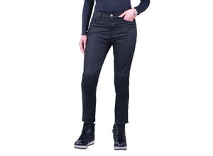 7350150852916 - Motorradjeans Cara Skinny Schwarz Damen