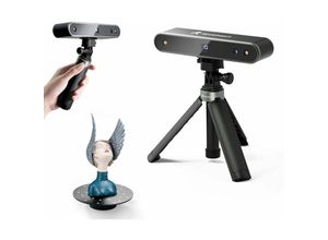 7352995402240 - Revopoint - pop 2 3D-Scanner 10FPS 005mm Präzisions-Handheld 3D-Scanner und Desktop-3D-Scanner für den 3D-Druck mit 5000-mAh-Powerbank Handstativ