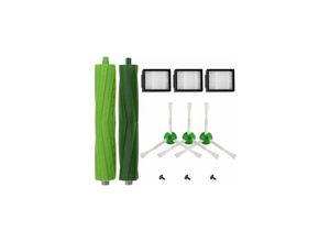 7354185185414 - Nachschubzubehör-Set für iRobot Roomba i7 i7+ i7 Plus E5 E6 E7 Roboterstaubsauger 2 hocheffiziente Filter + 3 Kantenkehrbürsten + 1 Bürstenersatz