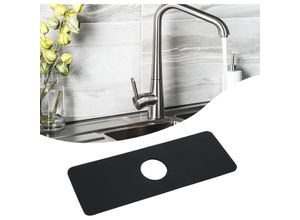 7354185244968 - Sollbry - Kieselgur-Wasserhahnmatte schnell trocknende saugfähige Matte hinter dem Wasserhahn für Badezimmer Küche Bar Wohnmobil 381 x 137 cm