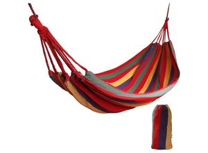 7354185251638 - Sollbry - Hamac Swing pour Voyage Camping 1 Person Grand 190 80cm  Lit Simple Balançoire dans la Plage Patio Porche Jardin Suspendu