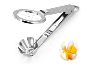 7354185277492 - Sollbry - Eierschneider Edelstahl-Eierschneider Multifunktions-Eierschneider aus Edelstahl Multifunktions-Zerkleinerer Trenn-Küchenwerkzeug für