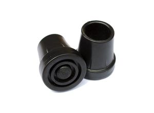 7354185303771 - Gummispitzen für Gehstöcke und Krücken – Schwarz – 19 mm - Sollbry