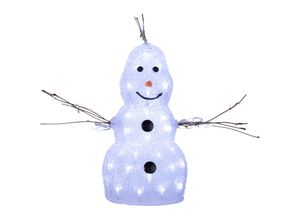 7391482017376 - Star Trading - LED-Acrylschneemann Crystal Snowman50 c w led