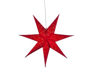 7391482019905 - Star Trading - Star 501-19 PapiersternDecorus 7 zackig Papier Rot 15 x 63 x 63 cm