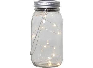 7391482021380 - Star Trading - Best Season Solar Beleuchtung Jamjar transparent 8 x 18 x 8 cm 479-16