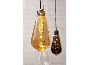 7391482029560 - Star Trading - LED-Deko-Licht Glow 5 warmw led Amber-Glas