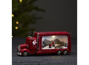 7391482030443 - Star Trading - 992-23 Weihnachtsdekoration lkw merryville led 1X003W Kunststoff rot L21cm B7cm H9cm mit Schalter ein aus