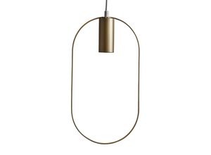 7391482034816 - Star Trading - Hängeleuchte Shape E27 gold Kabel weiß