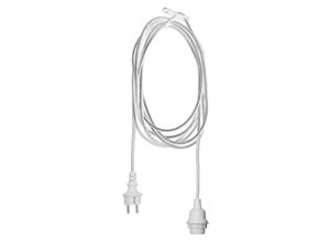 7391482035134 - E27-Fassung mit Kabel Ute 25 m weiß