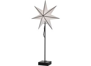 7391482039095 - Star Trading - Standleuchte Astro weiß schwarz 74x35 cm Batt