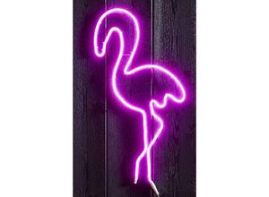 7391482041388 - Star Trading - Best Season LED-Silhouette Flatneon 230 led Flamingo