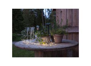 7391482042293 - Star Trading - LED-Solar-Draht-Kette DewDrop 200 warmwhite led