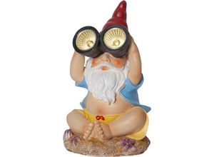 7391482044952 - Star Trading - LED-Solar-Figur Gnomy Zwerg mit Fernglas