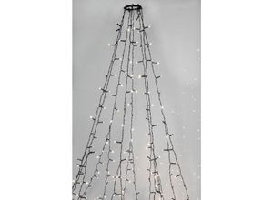 7391482046727 - Star Trading Deutschland Gmbh - led Weihnachtsbaumbeleuchtung Crispy Ice White zum Überwerfen von Star Trading Lichter-Kette dunkelgrün für innen