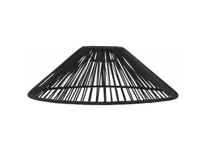 7391482046871 - Lampenschirm Vide Rattan Schwarz E27 Außenbereich ⌀ 38 cm - Star Trading