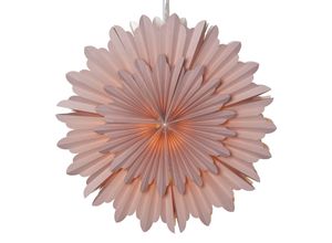 7391482051080 - STAR Trading Papierstern Crystal in Rosa - Ø 50 cm